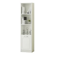 HANSEL 1 Door Bookcase, White